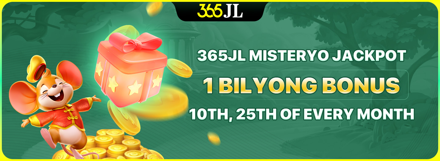 365JL Misteryo Jackpot Bonus