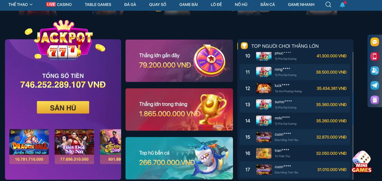 A jackpot win notification displayed on the Taya777 app, with celebratory graphics and effects.